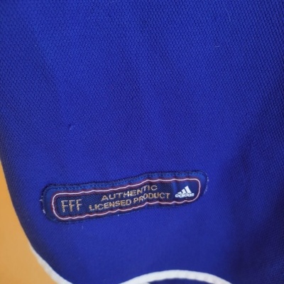 France Home Shirt 2000 vs Italy Final Euro #10 Zidane (S) "Very Good" France Home Shirt 2000 vs Italy Final Euro #10 Zidane (S) "Very Good"