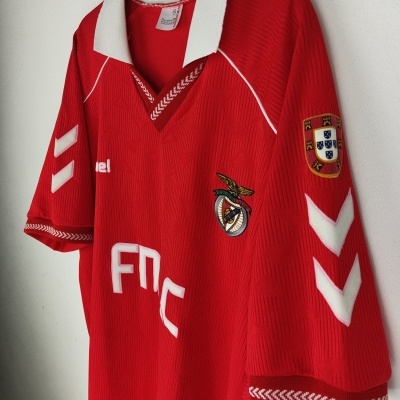 SL Benfica Home Shirt 1991-1992 (XXL) SL Benfica Home Shirt 1991-1992 (XXL)