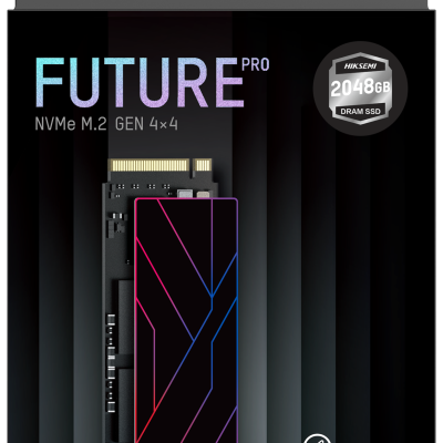 SSD PCIe NVMe 4.0 HIKSEMI FUTURE 2TB Leitura 7450MB/s  escrita 6750MB/s