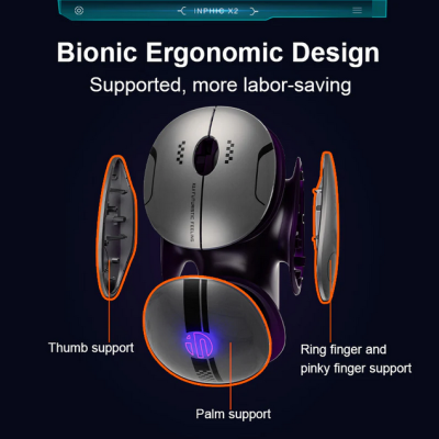 Rato Inphic X2  Wireless+Bluetooth