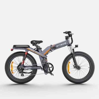 ENGWE  X24  1000W.  Velocidade máxima 25 km/h.  E-bike dobrável com suspensão tripla.