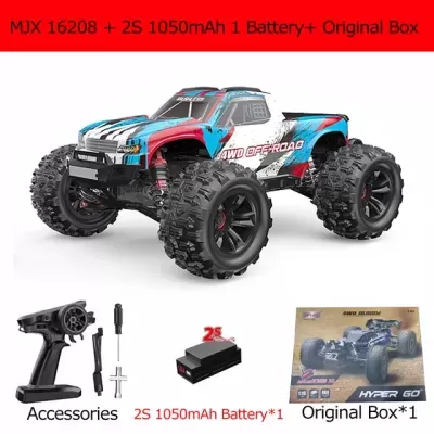 Carro teledirigido 4WD Off-Road com acessórios e bateria