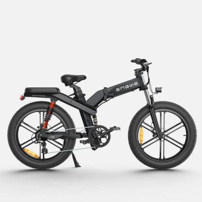 ENGWE  X26  1200W.  Velocidade máxima 25 km/h.  E-bike dobrável com suspensão tripla.
