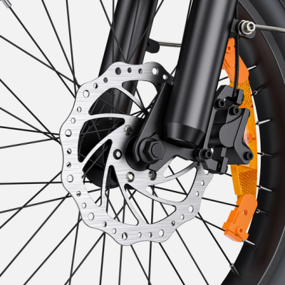 Bicicleta elétrica Engwe L20 3.0 Boost, compacta com suspensão total e potência Boost de 250 W e 75 Nm.