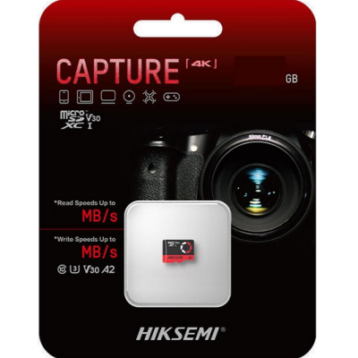 Cartão de memória HIKSEMI micro SD V30 XC I HS-TF-E3 256Gb