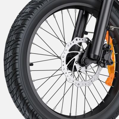 Bicicleta elétrica Engwe L20 3.0 Boost, compacta com suspensão total e potência Boost de 250 W e 75 Nm.
