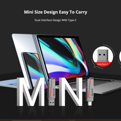 Dual Slim Hiksemi USB Pen Drive 256GB