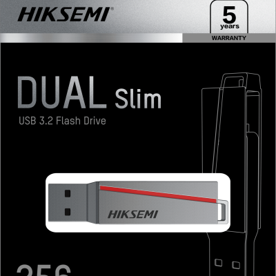 Dual Slim Hiksemi USB Pen Drive 256GB
