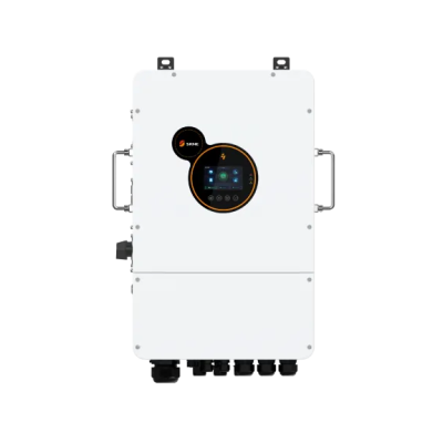 Dispositivo eletrônico branco com visor circular e marca SRNE