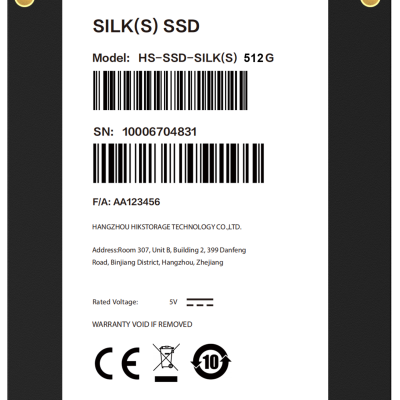 DISCO SSD Hiksemi Silk(S) 512GB, Sata III, Leitura 530MBs e Gravação 450MBs, HS-SSD-SILK(S) 512G