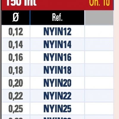 FIO YUKI 3 G GENERATION INVISIVÉL 150 MT