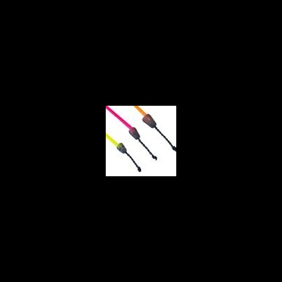 Cabos de controlo para bicicleta coloridos com pontas metálicas pretas