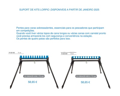 SUPORTE PARA KITS LORPIO