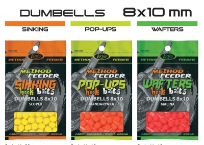 DUMBELLS    8x10 mm   WAFTERS