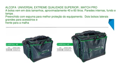 ALCOFA  UNIVERSAL EXTREME MATCH PRO