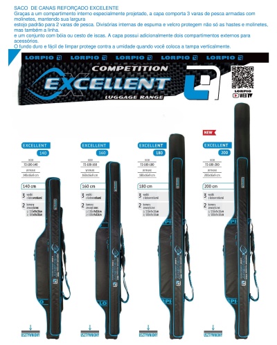 SACOS RIGIDO PARA CANAS EXCELENTE REFORÇADO LORPIO