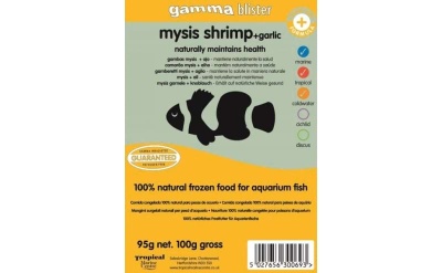 Gamma Blister - Mysis Shrimp + Garlic
