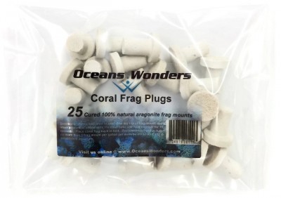 Coral Frag Plugs-Ocean Wonders 25unid