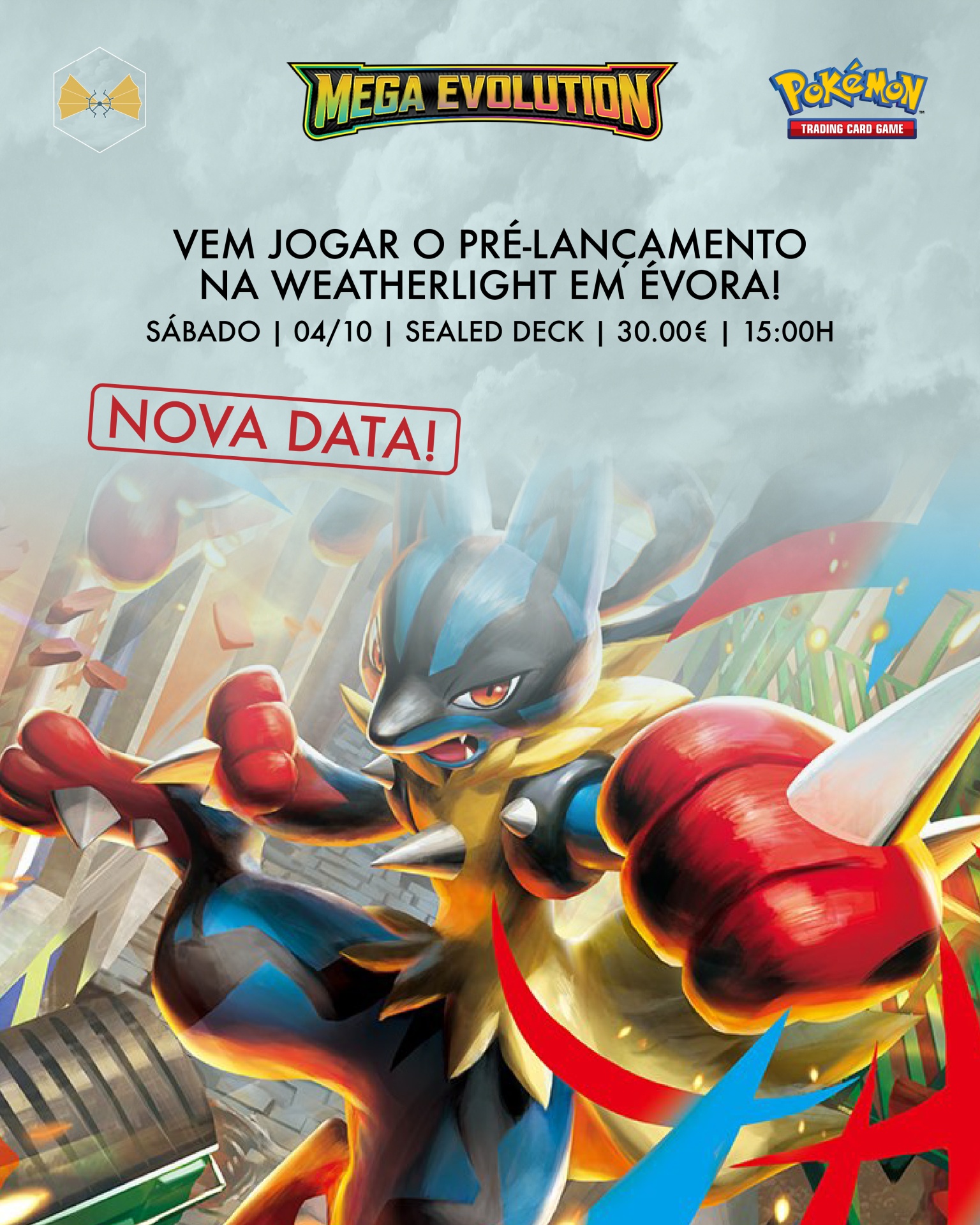 Uma nova era no Pokémon TCG está prestes a começar - vem aí MEGA EVOLUTION! 🎉