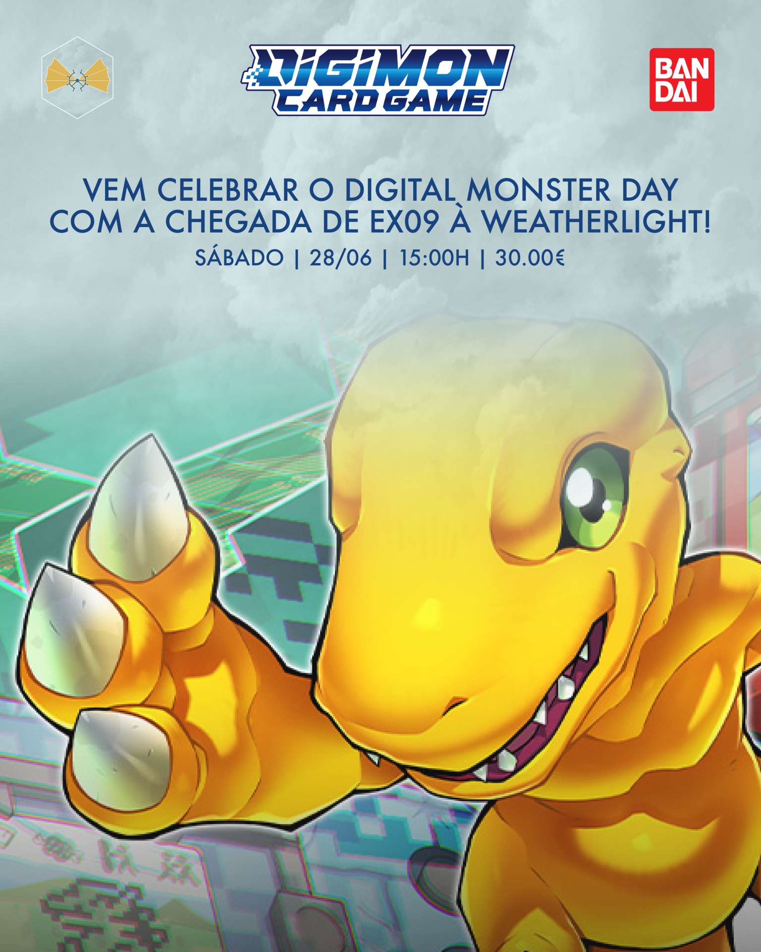 Está na hora de comemorar os 29 anos de Digital Monsters! 👾 Está na hora de comemorar os 29 anos de Digital Monsters! 👾
