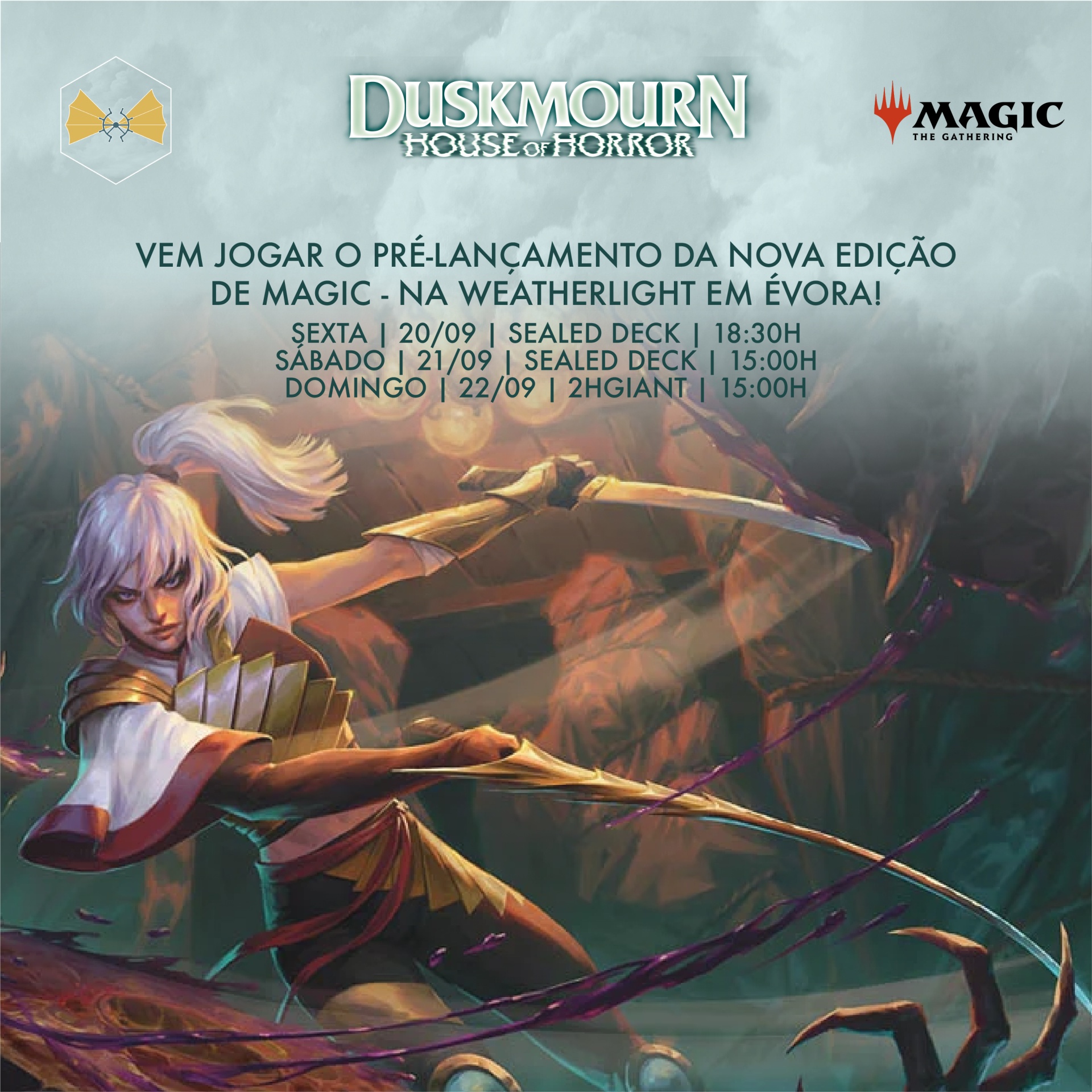 Vamos entrar no mundo de Horror de Duskmourn! 😱 Vamos entrar no mundo de Horror de Duskmourn! 😱