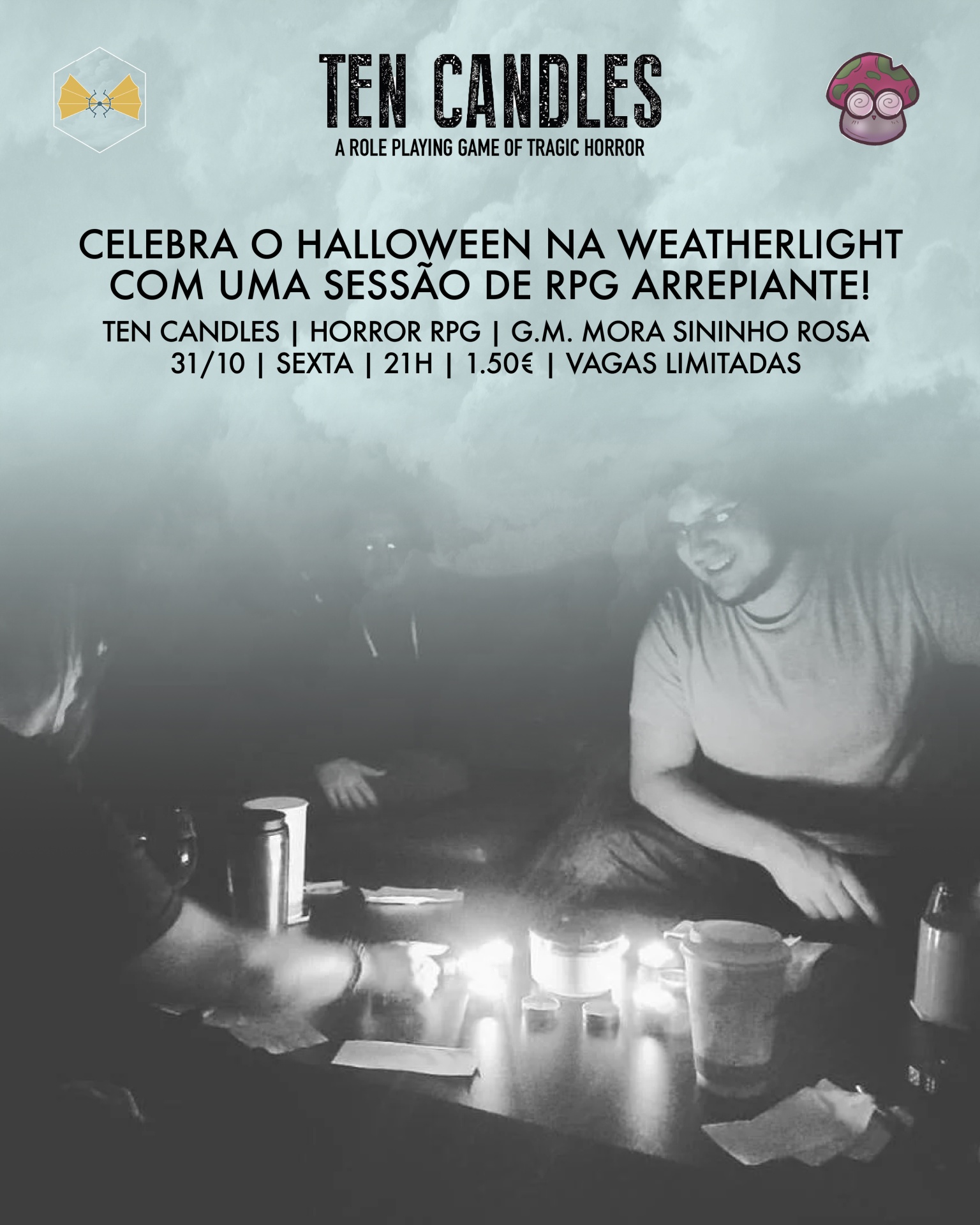 A noite de Halloween vai ser arrepiante na Weatherlight! 🎃
