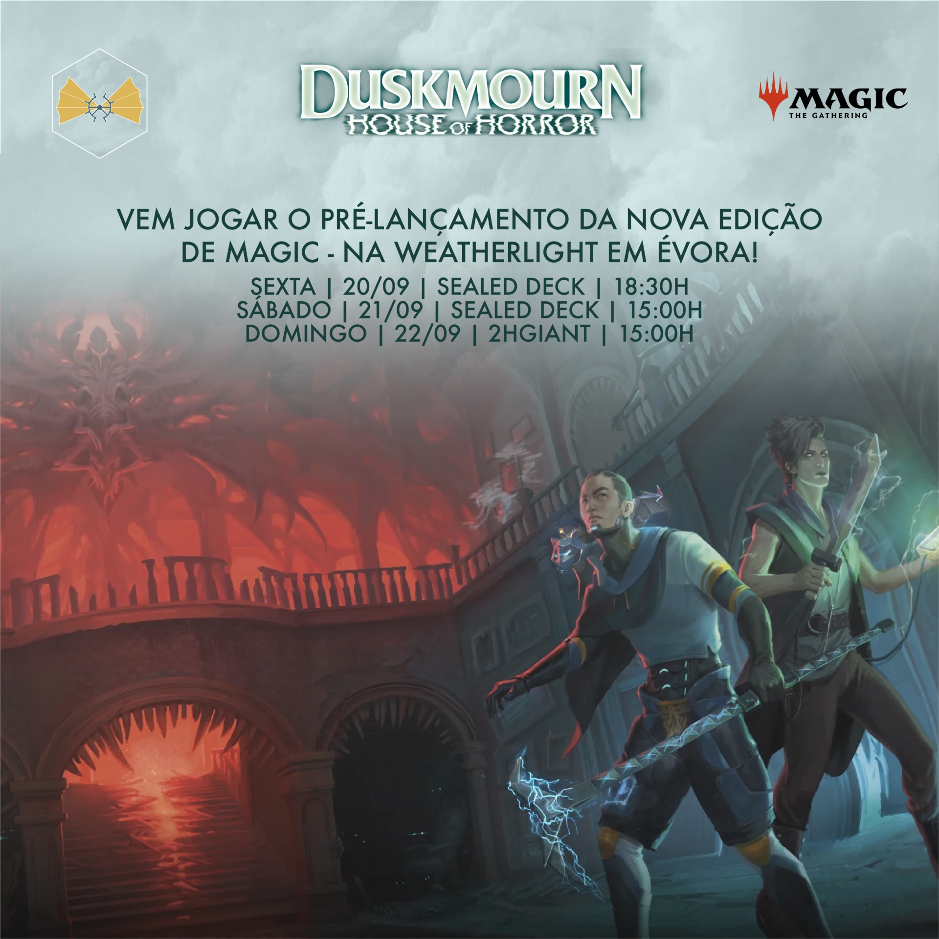 Sexta é dia de Horror com Duskmourn! 😱 Sexta é dia de Horror com Duskmourn! 😱