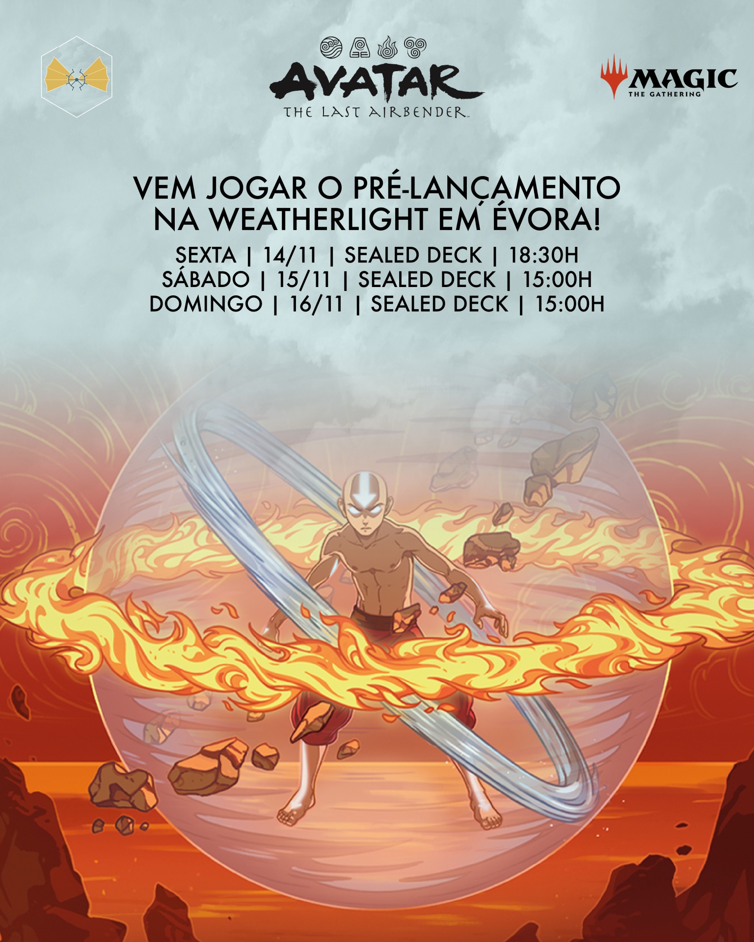 Em Novembro, o Universo de Magic volta a expandir-se - vem aí Avatar: the Last Airbender! 🎐 Em Novembro, o Universo de Magic volta a expandir-se - vem aí Avatar: the Last Airbender! 🎐