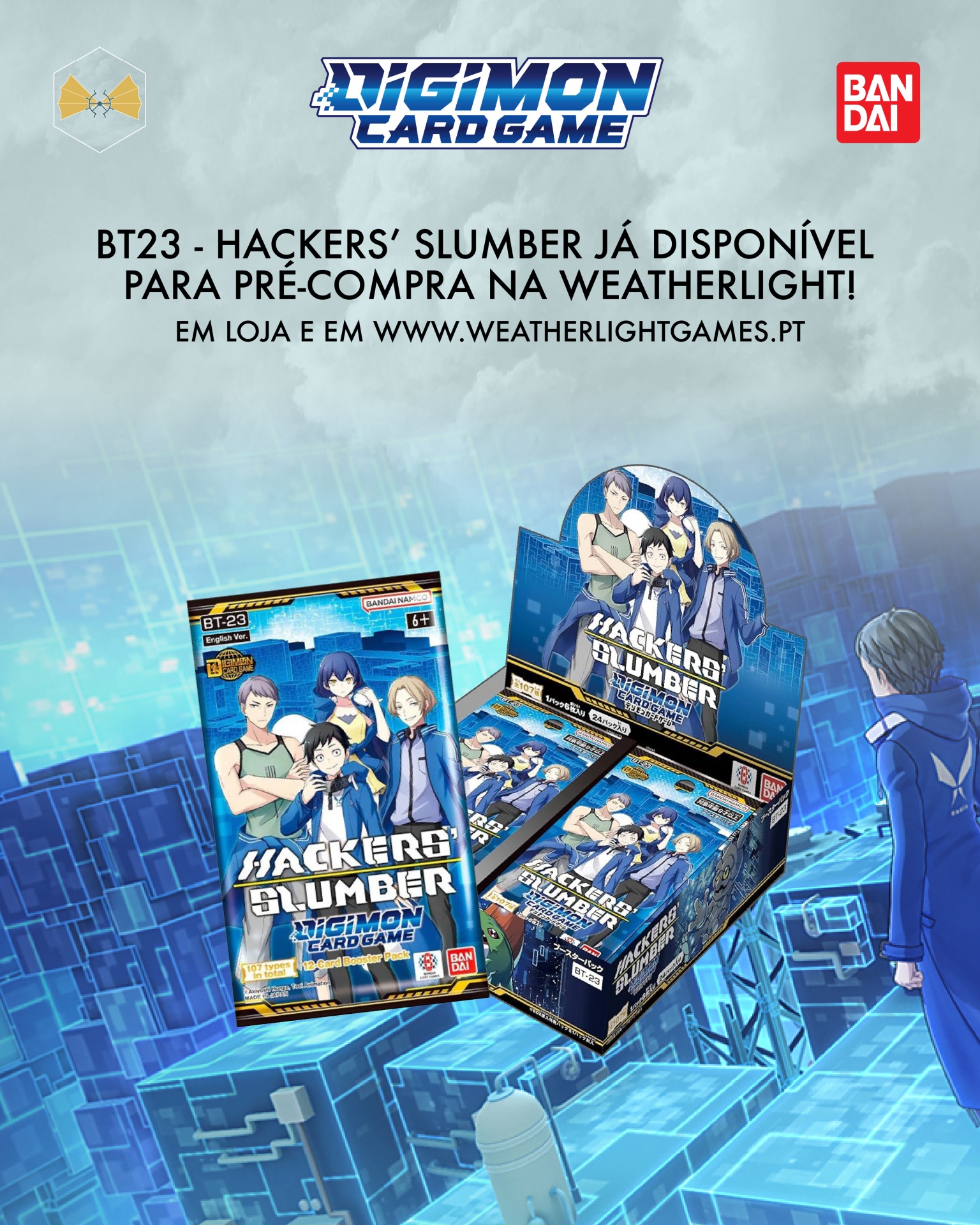 BT23 Hackers' Slumber está quase a chegar! 💻 BT23 Hackers' Slumber está quase a chegar! 💻