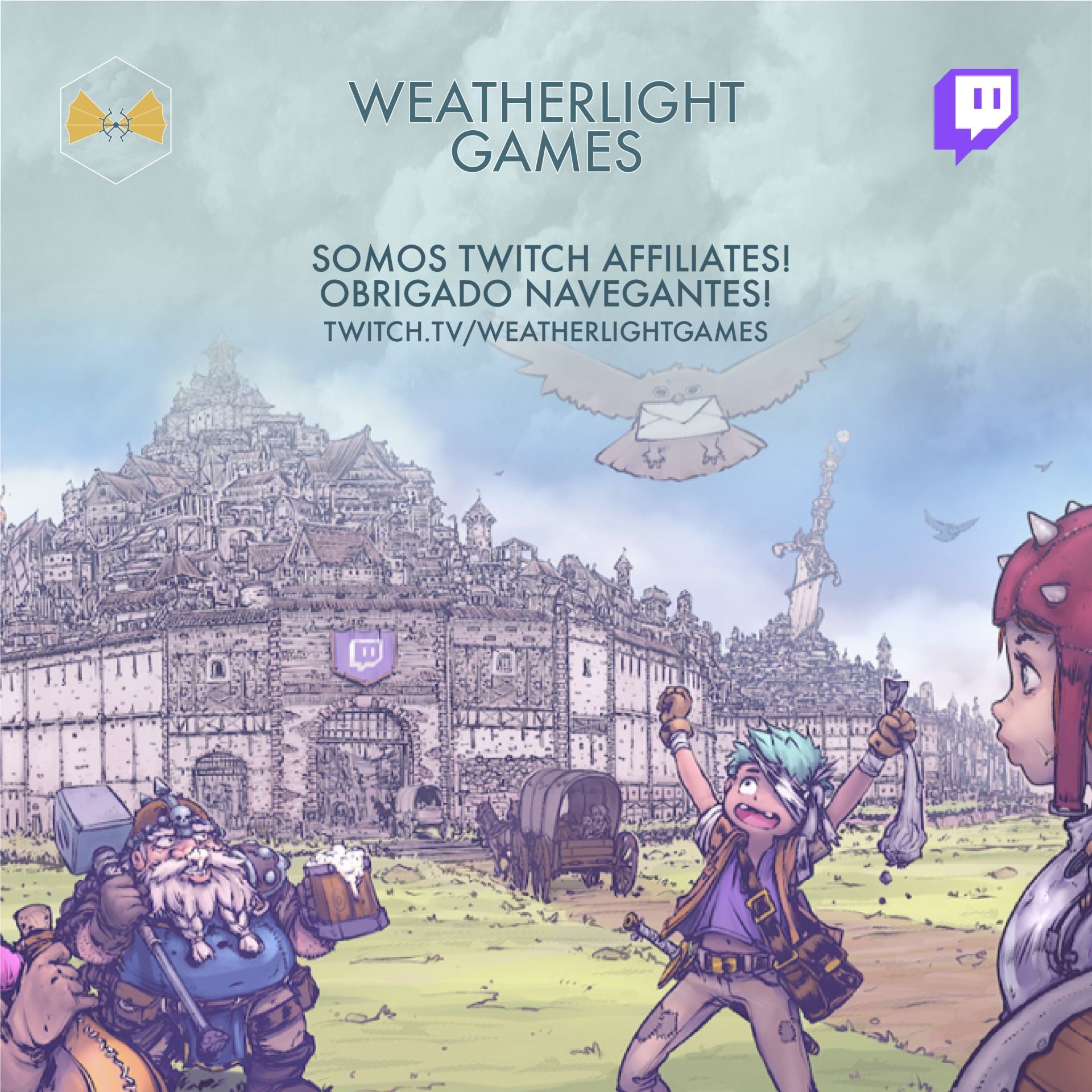 Somos Twitch Affiliates! 🤩 Somos Twitch Affiliates! 🤩