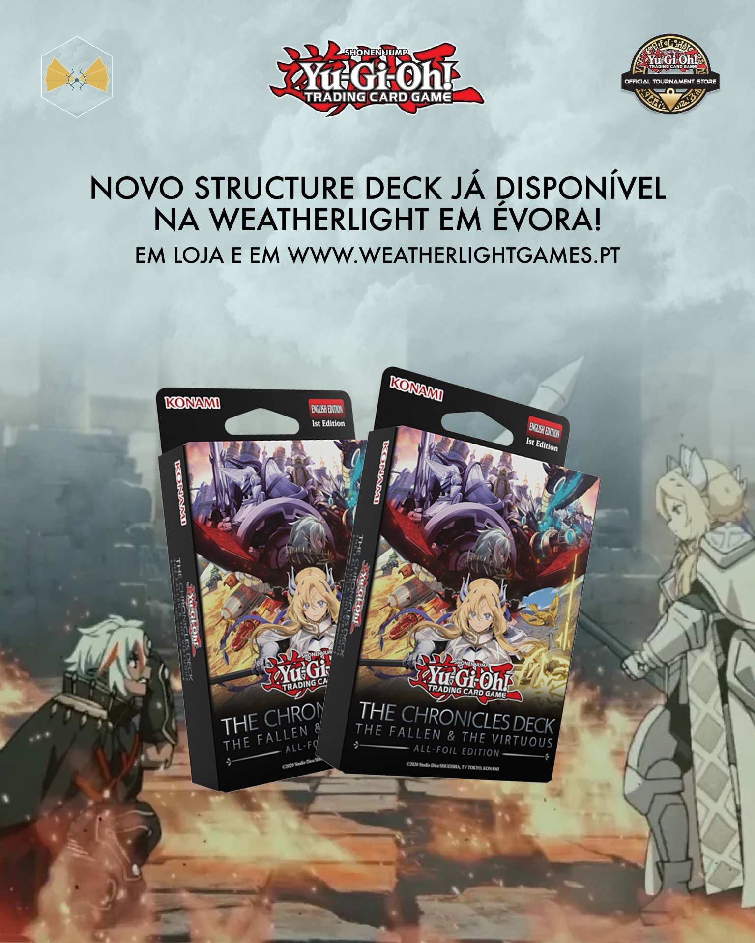 Um dos Structure Decks mais aguardados deste ano acabou de chegar à Weatherlight em Évora! 🤩