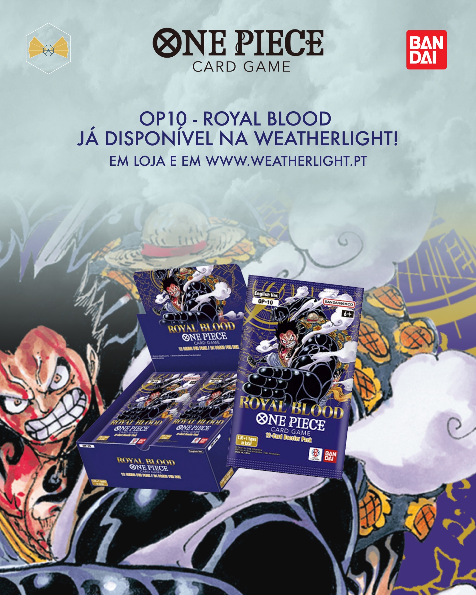 A mais recente edição de One Piece já chegou à Weatherlight em Évora! 🏴☠️ A mais recente edição de One Piece já chegou à Weatherlight em Évora! 🏴☠️