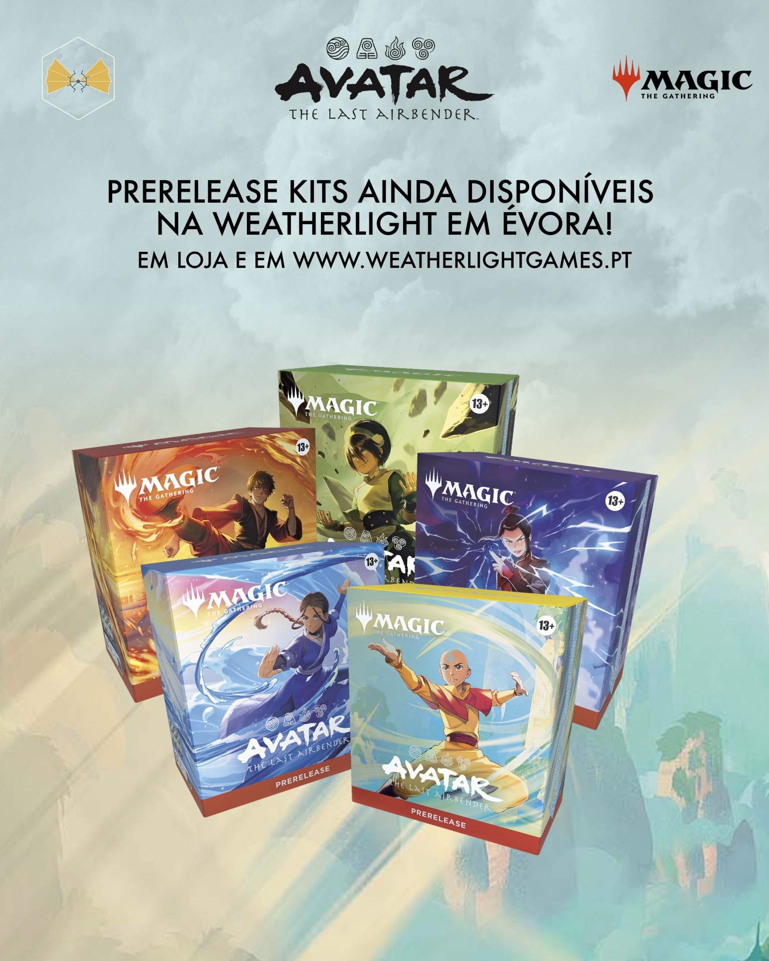 Não conseguiste ir aos Prerelease de Avatar: the Last Airbender? 🥲