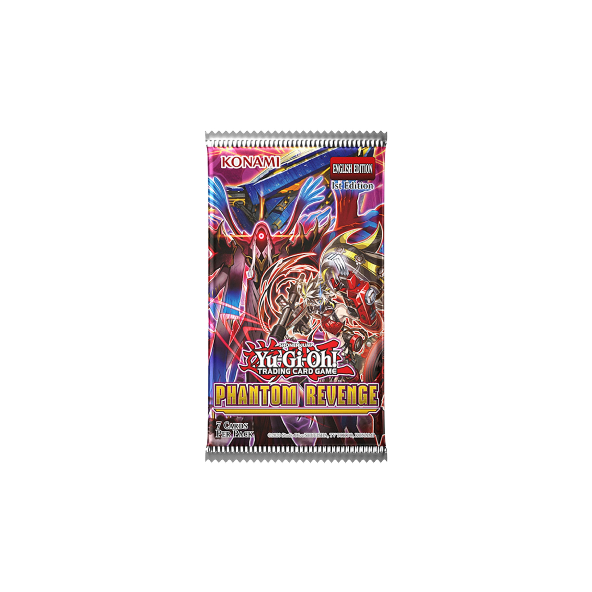 Yu-Gi-Oh! TCG: Phantom Revenge - Booster Pack de cartas Yu-Gi-Oh! Phantom Revenge colorido