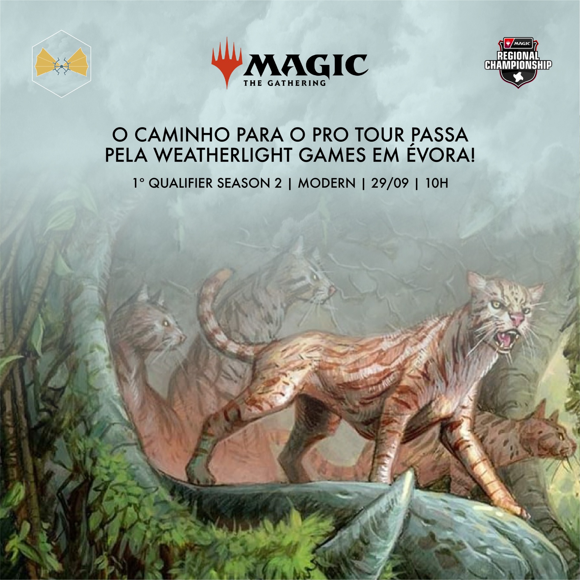 O caminho para o Pro Tour de Magic: The Gathering passar por Évora, com a Weatherlight! 🏆 O caminho para o Pro Tour de Magic: The Gathering passar por Évora, com a Weatherlight! 🏆