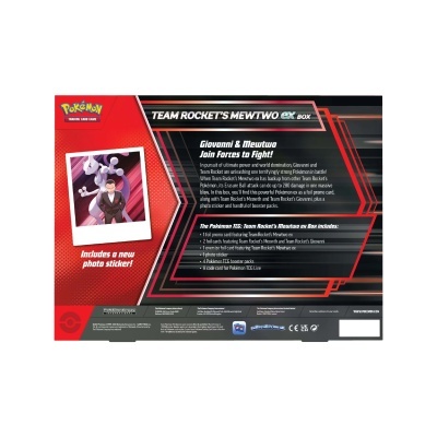 Pokémon TCG: Team Rocket’s Mewtwo ex Box