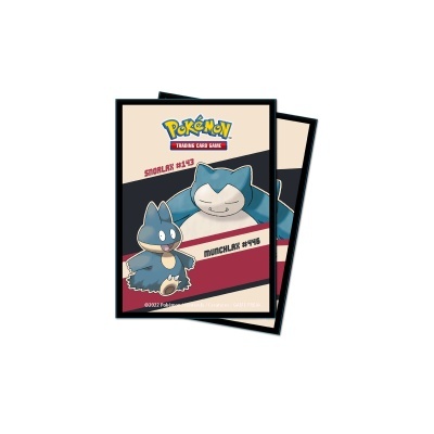 UP - Deck Protector Sleeves - Pokémon - Snorlax & Munchlax (65 Sleeves)