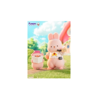 Mini Figura Funism: Momo Bunny - Strawberry Town Series (10 cm)