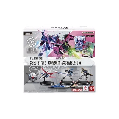 Gundam Card Game: GUNDAM ASSEMBLE Starter Deck Set - SEED Strike (ST-04A)