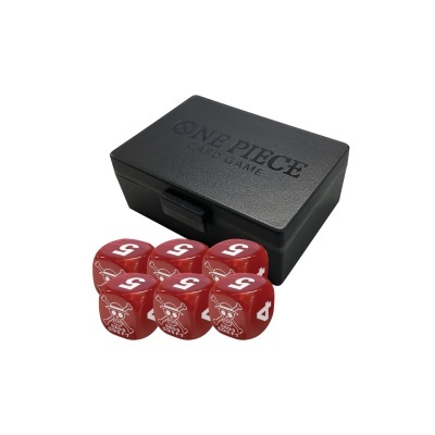 One Piece Card Game: Official Dice and Dice Case Set
