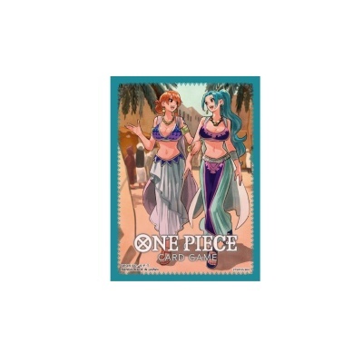 One Piece Card Game: Official Sleeves - TCG+ Store Exclusive Edition Vol.1 - Nami & Vivi (70 Sleeves)