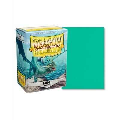 Dragon Shield Matte Sleeves - Mint (100 Sleeves)