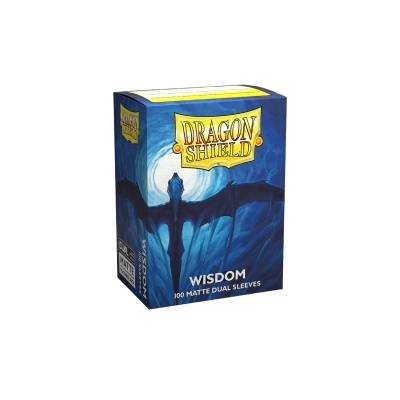 Dragon Shield Dual Matte Sleeves - Wisdom (100 Sleeves) Dragon Shield Dual Matte Sleeves - Wisdom (100 Sleeves)