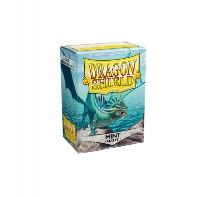 Dragon Shield Matte Sleeves - Mint (100 Sleeves)