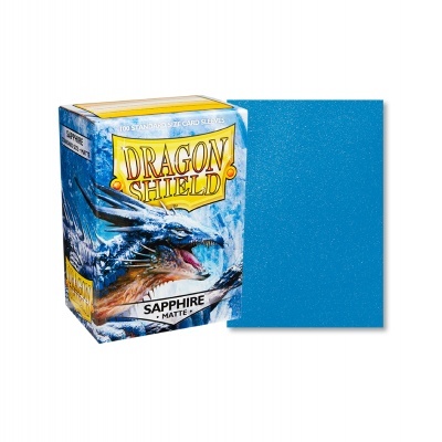 Dragon Shield Matte Sleeves - Sapphire (100 Sleeves)