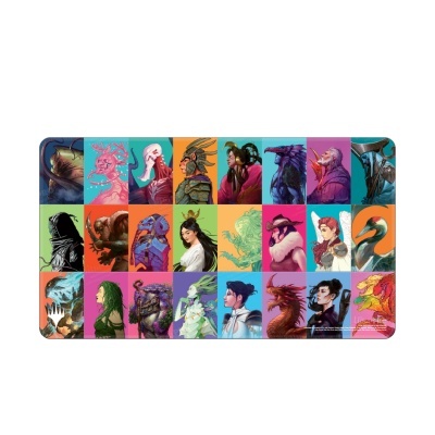 UP - Stitched Playmat - Magic: The Gathering - Commander Masters "Pop Collage"