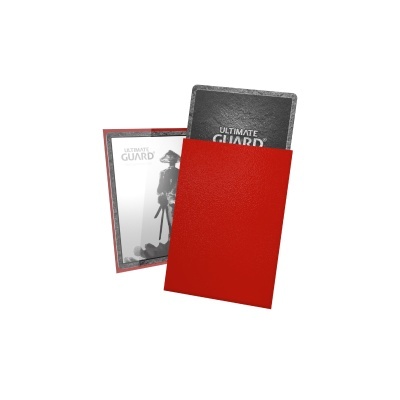 Ultimate Guard - Katana Sleeves Japanese Size - Red (60 Sleeves)