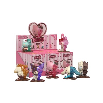 Mini Figura Mighty Jaxx: Kandy x Sanrio ft. Jason Freeny - Collection Series 2 (Choco Ed.) - 1 Uni.
