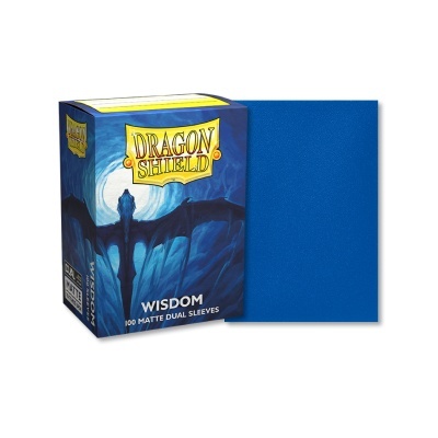 Dragon Shield Dual Matte Sleeves - Wisdom (100 Sleeves) Dragon Shield Dual Matte Sleeves - Wisdom (100 Sleeves)