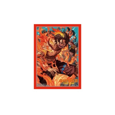 One Piece Card Game: Official Sleeves - TCG+ Store Edition Vol.5 - Portgas.D.Ace (70 Sleeves)